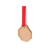 Медаль из бука "Octagon", ромб