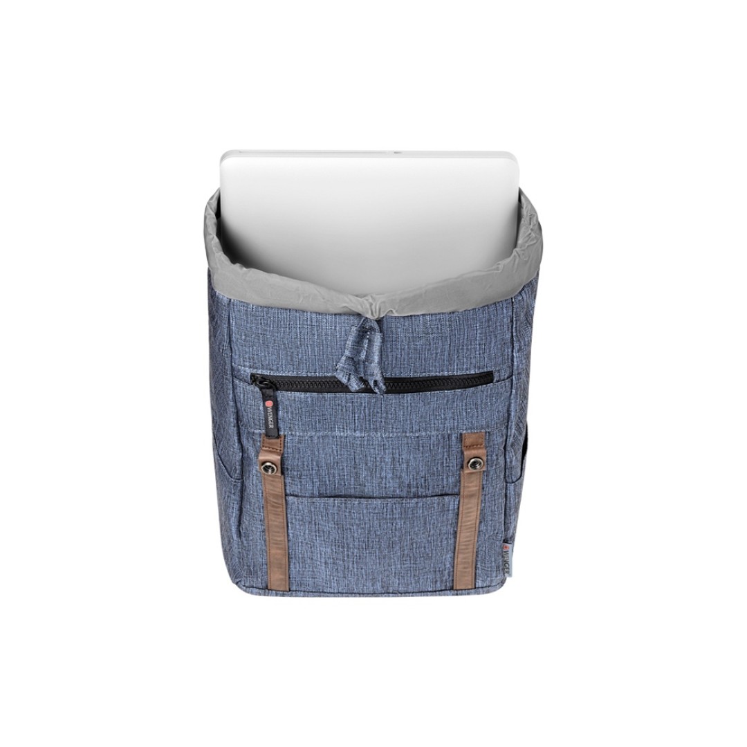 Рюкзак WENGER 16 л с отделением для ноутбука 16", синий