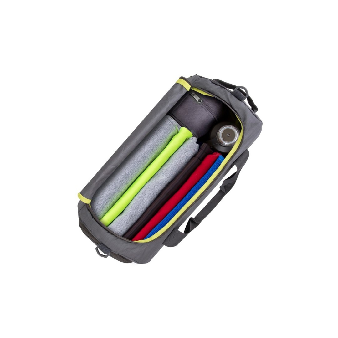 RIVACASE 5542 grey Лёгкая складная дорожная сумка, 30л /12