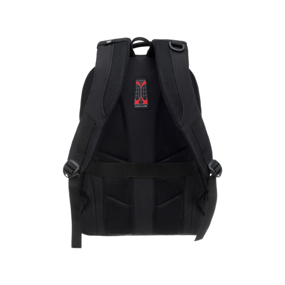 Рюкзак TORBER ROCKIT с отделением для ноутбука 15", чёрный, полиэстер, 34 х 16,5 х 47 см, 24 л