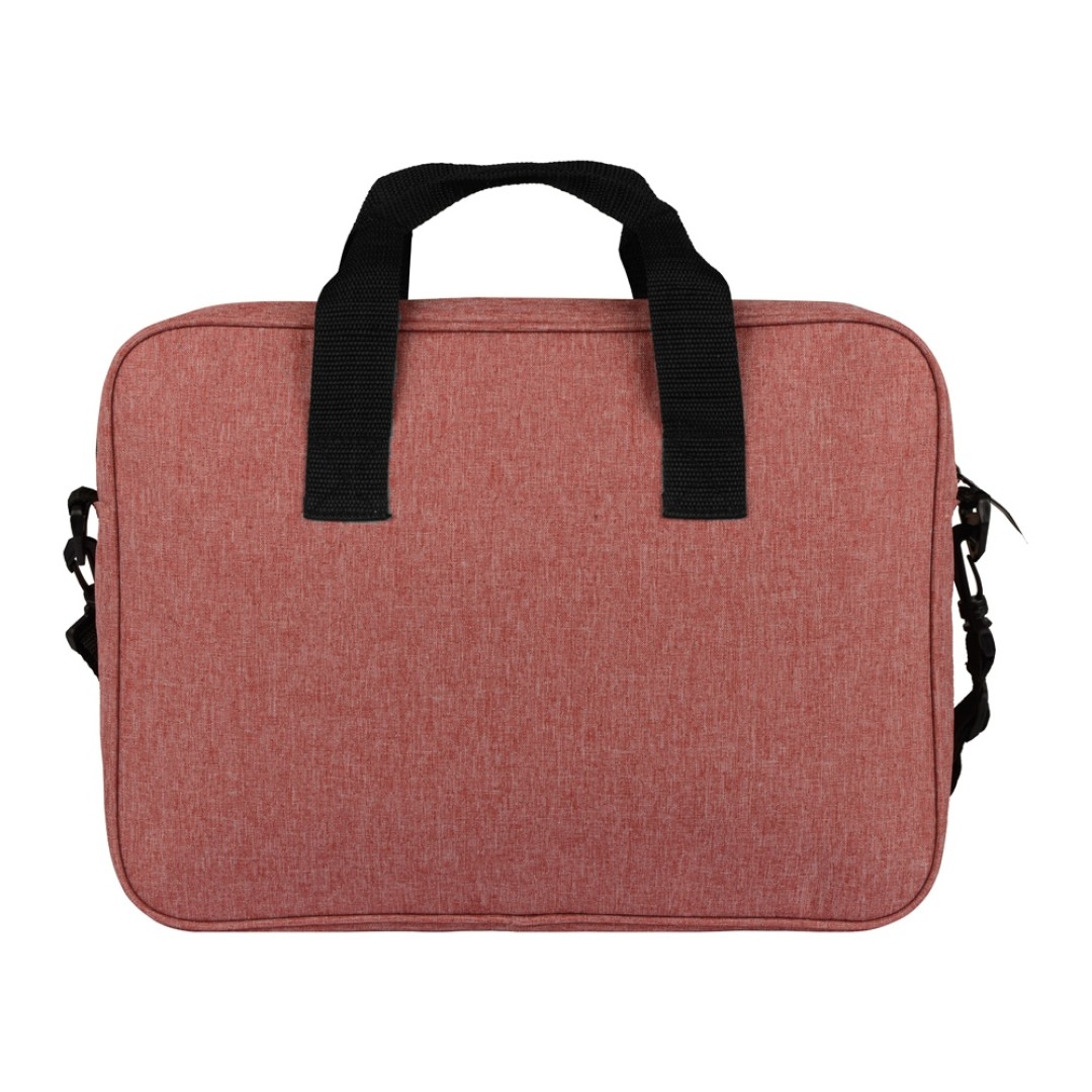 Сумка для ноутбука Wing с вертикальным наружным карманом, красный