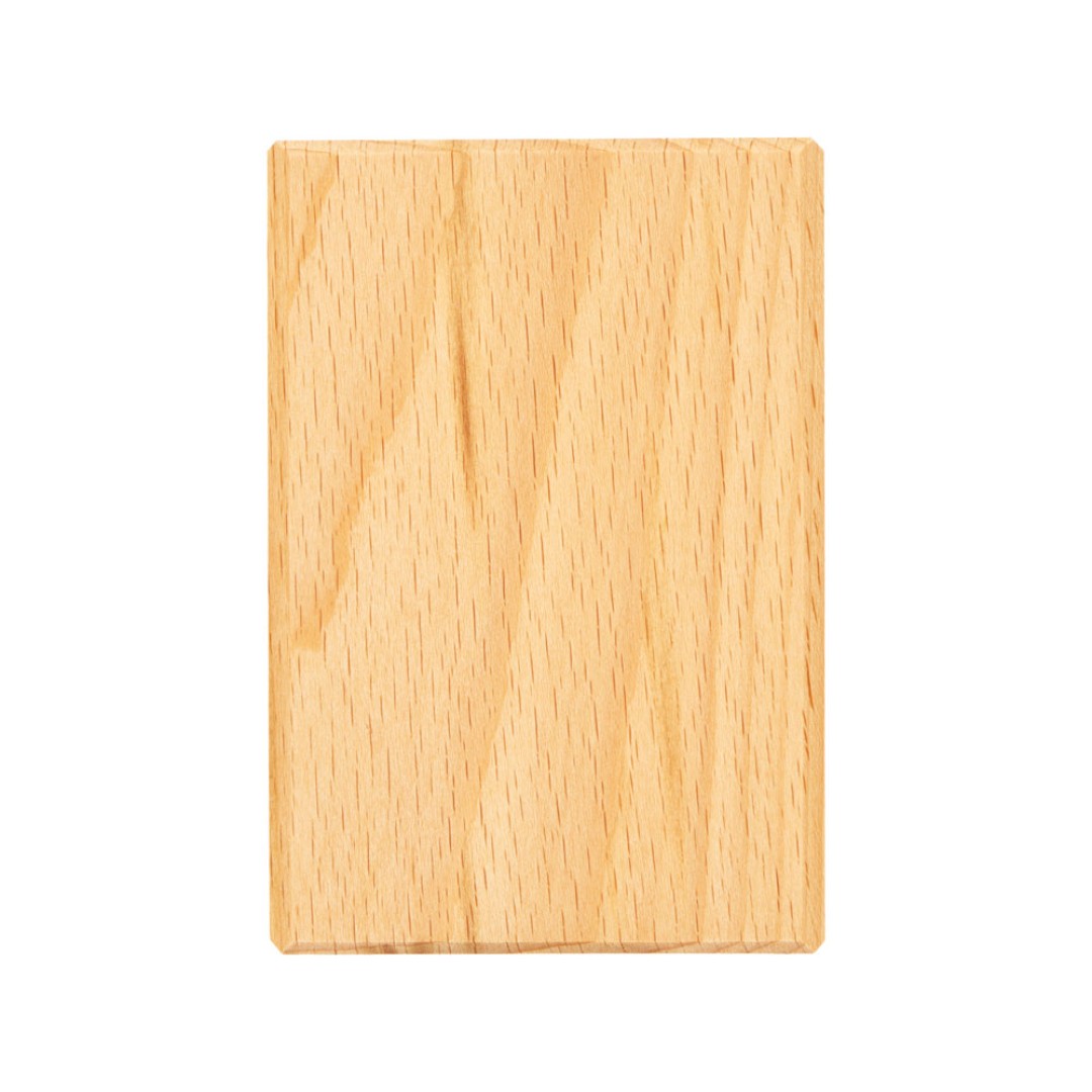 Подставка для телефона и планшета деревянная из массива бука №2 "флагман"