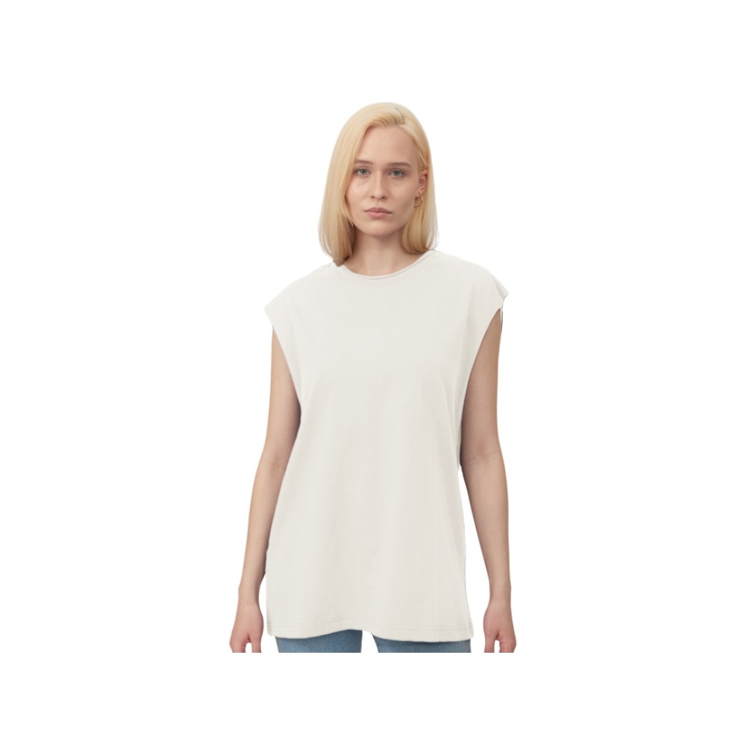 Майка оверсайз «Berlin», унисекс, молочный