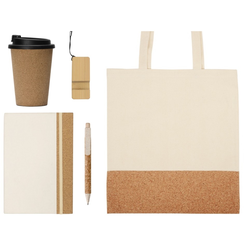 Welcome pack «Hello eco», натуральный с нанесением