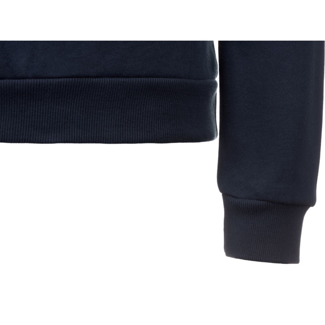 Толстовка с капюшоном "Amsterdam" мужская, темно-синий/серый меланж