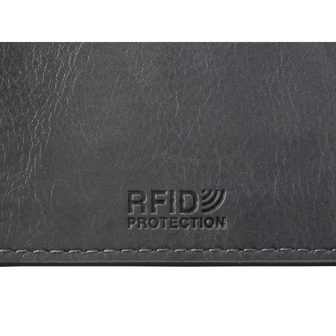 Картхолдер для 6 пластиковых карт с RFID-защитой "Fabrizio", серый