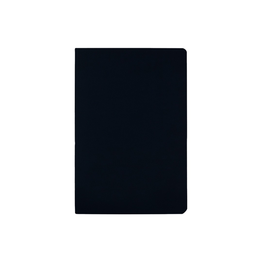 Бизнес тетрадь А5 "Megapolis flex" 60 л. soft touch клетка, темно-синий navy