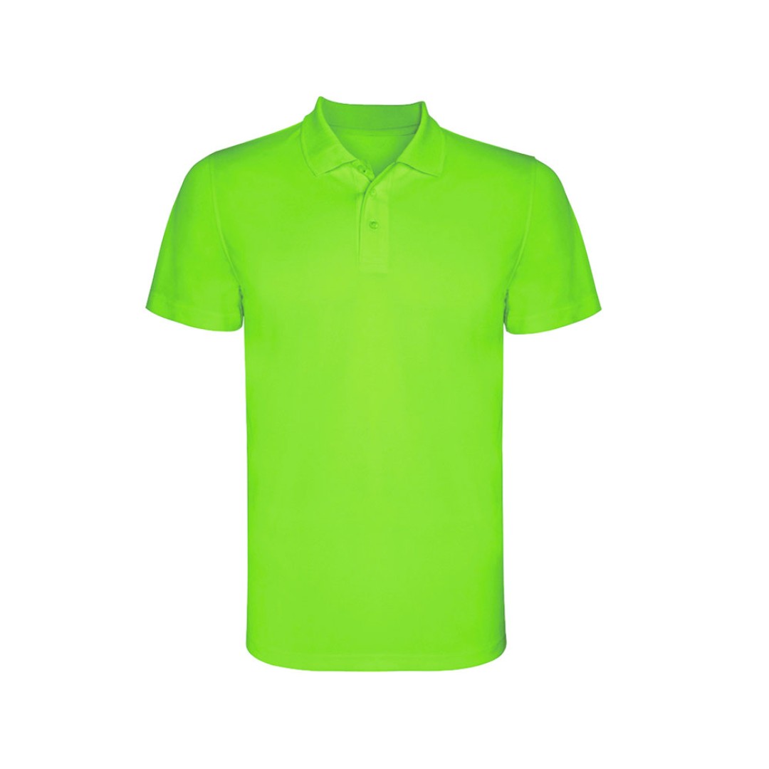 Рубашка поло "Monzha" мужская, лаймовый
