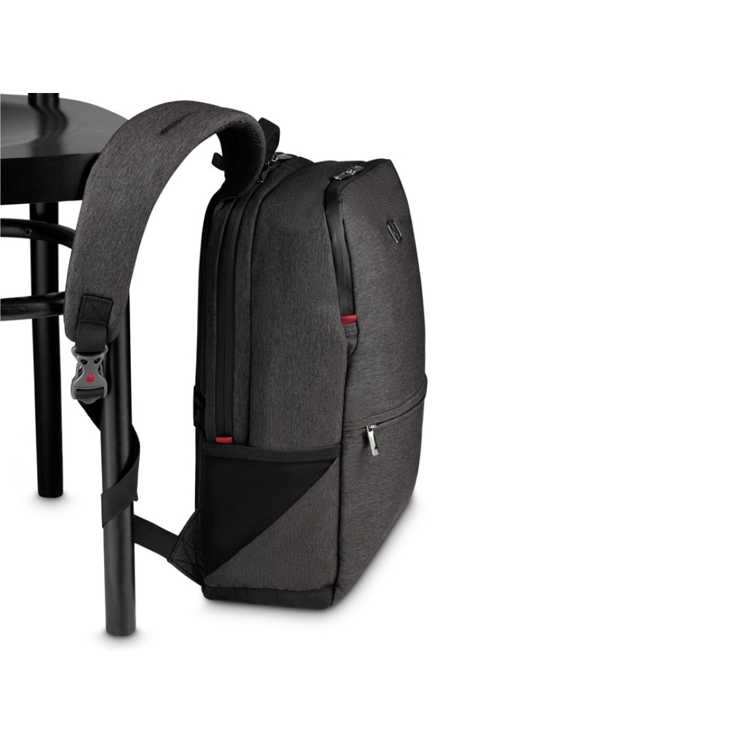 Рюкзак WENGER MX Reload 14", серый, 100% полиэстер, 28х18х42 см, 17 л