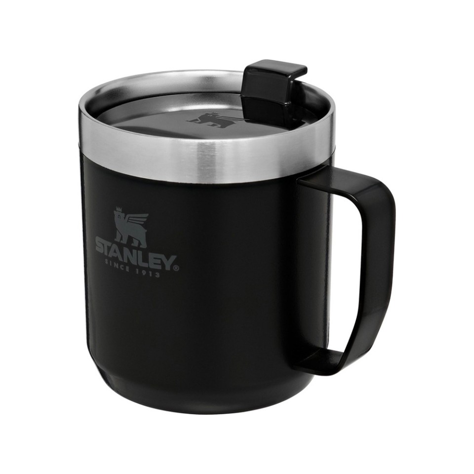 Stanley Classic походная кружка объемом 350 мл - сплошной черный