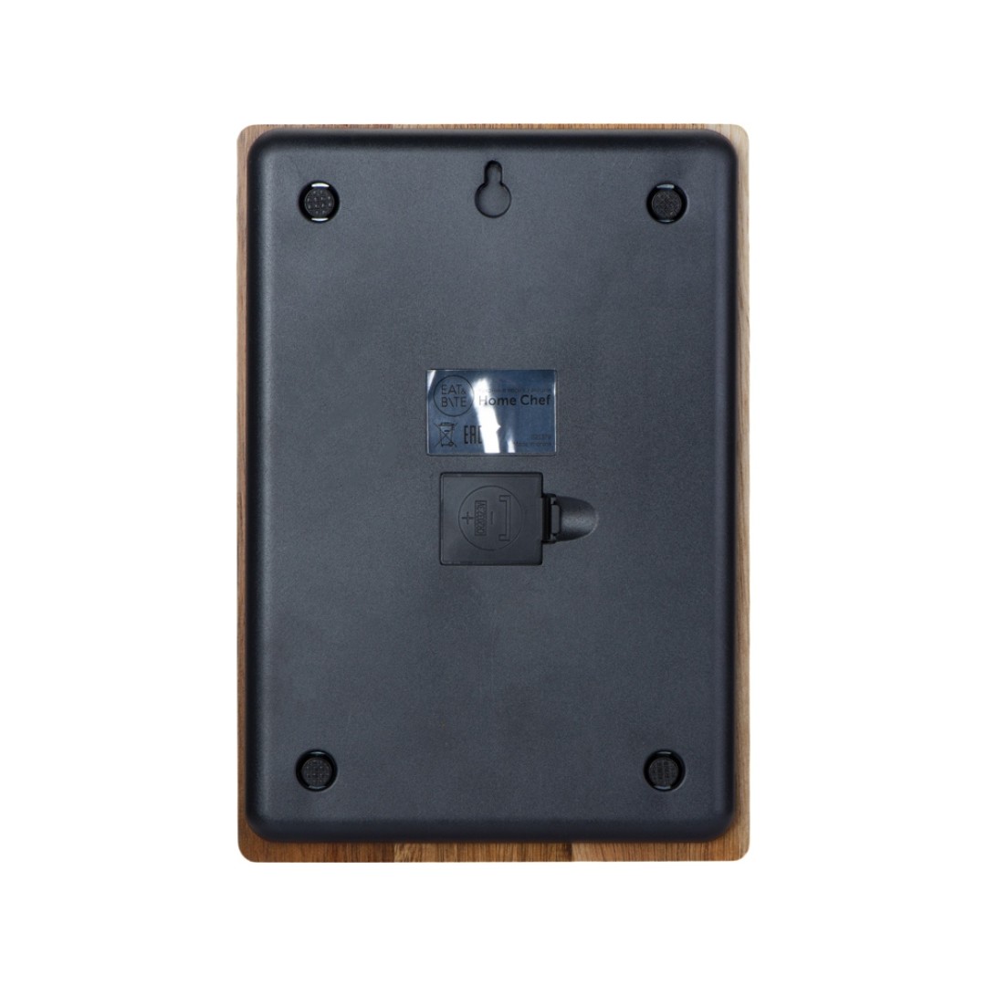 Кухонные весы из акации «Home Chef»