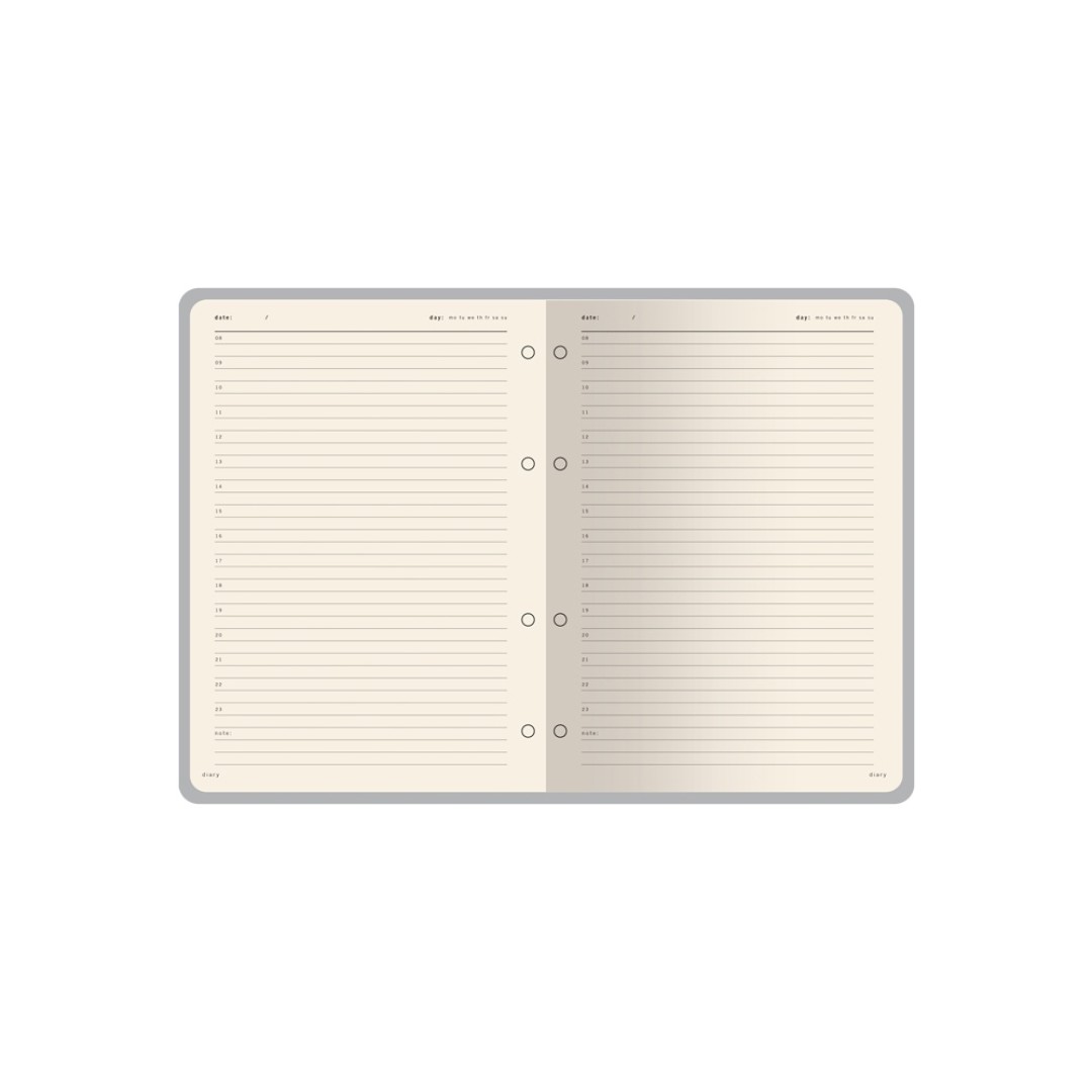 Ежедневник недатированный B5 "Toscana", зеленый