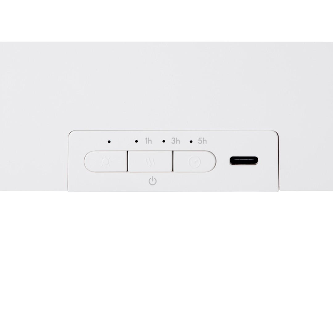 Увлажнитель с эффектом пламени "Flame", белый