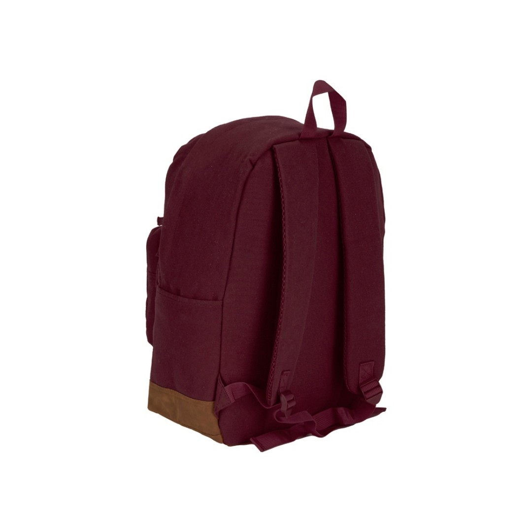 Рюкзак Shammy с эко-замшей для ноутбука 15", бордовый