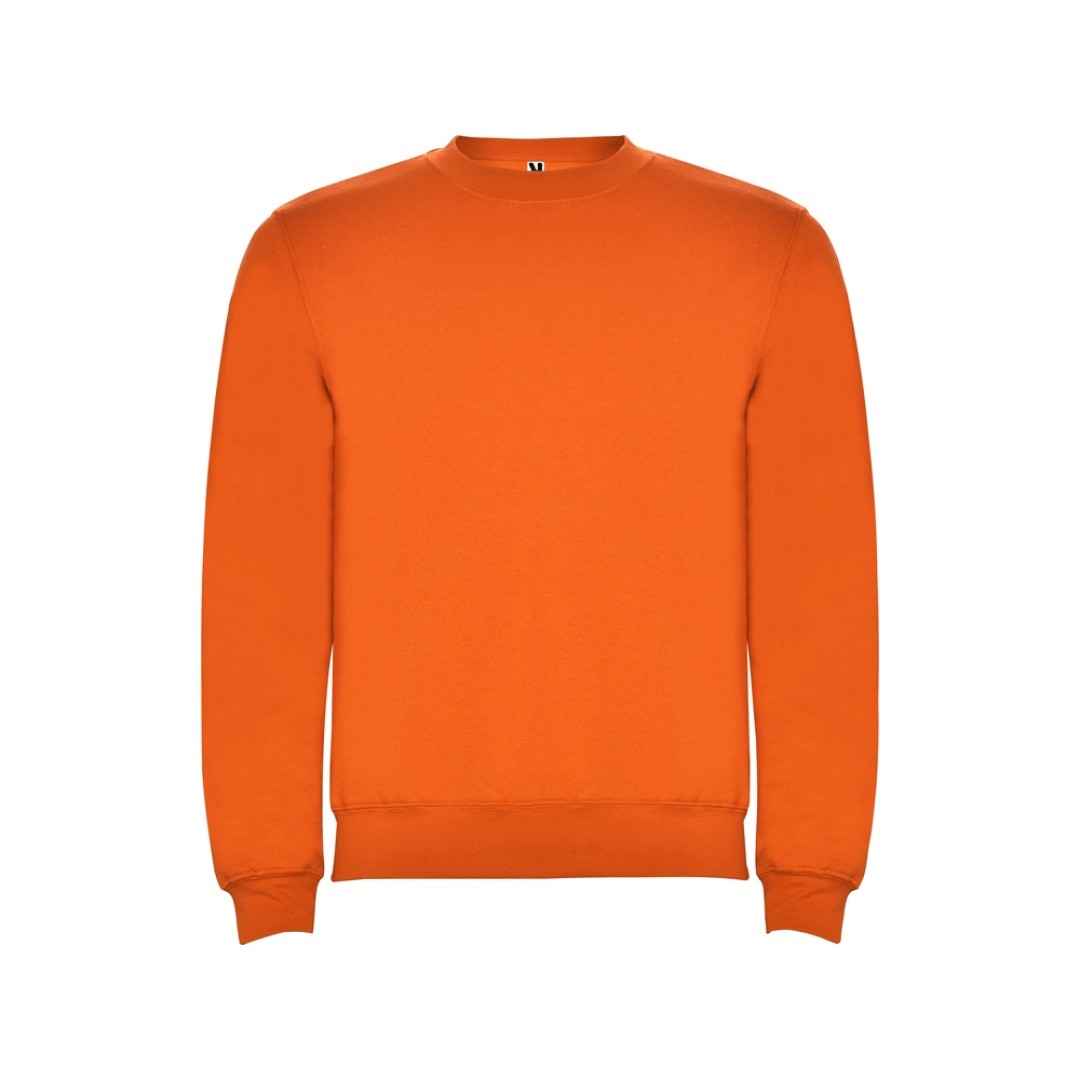 Свитшот с начесом "Clasica" детский, оранжевый