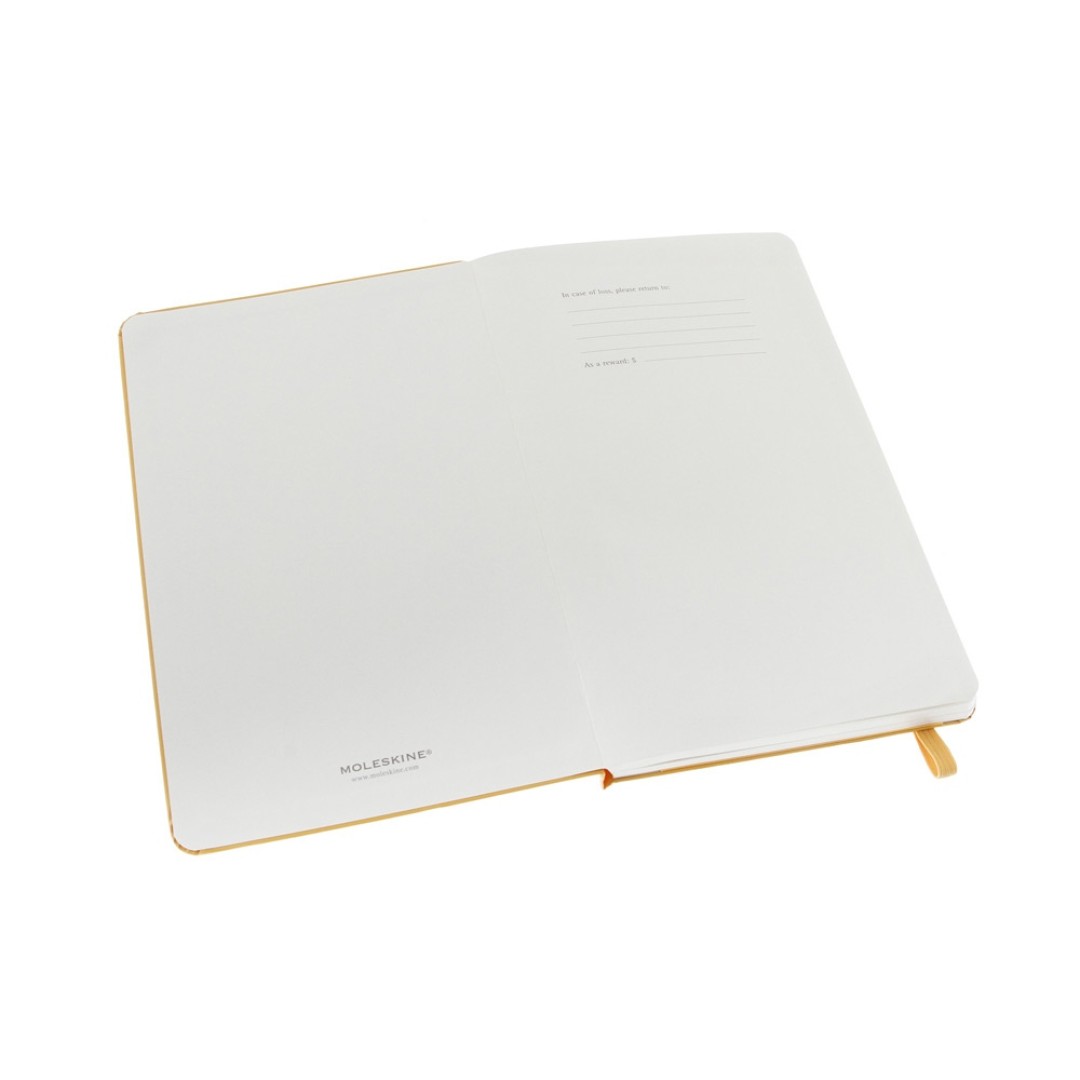 Записная книжка Moleskine Classic (в линейку) в твердой обложке, Large (13х21см), оранжевый