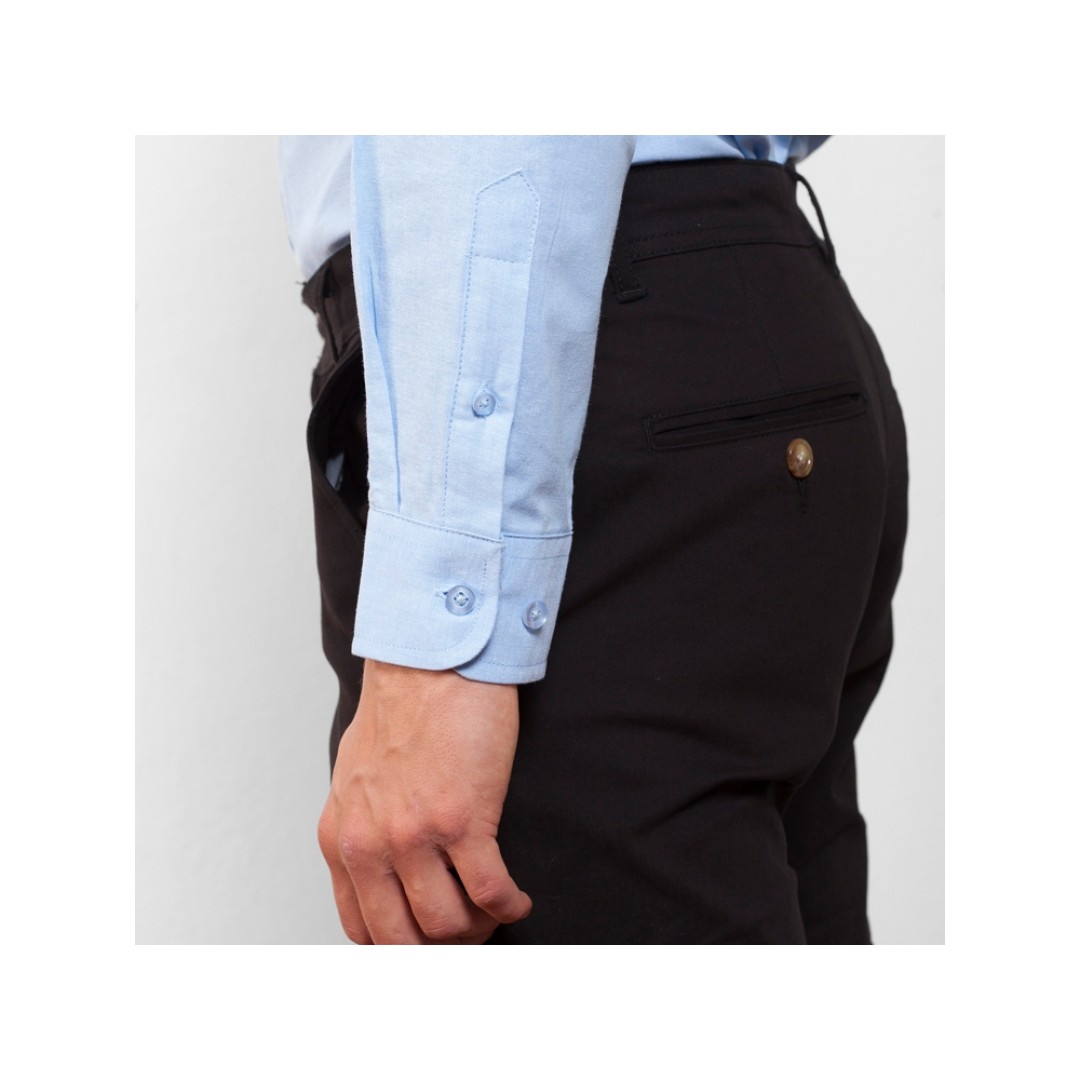 Рубашка мужская "Oxford", небесно-голубой