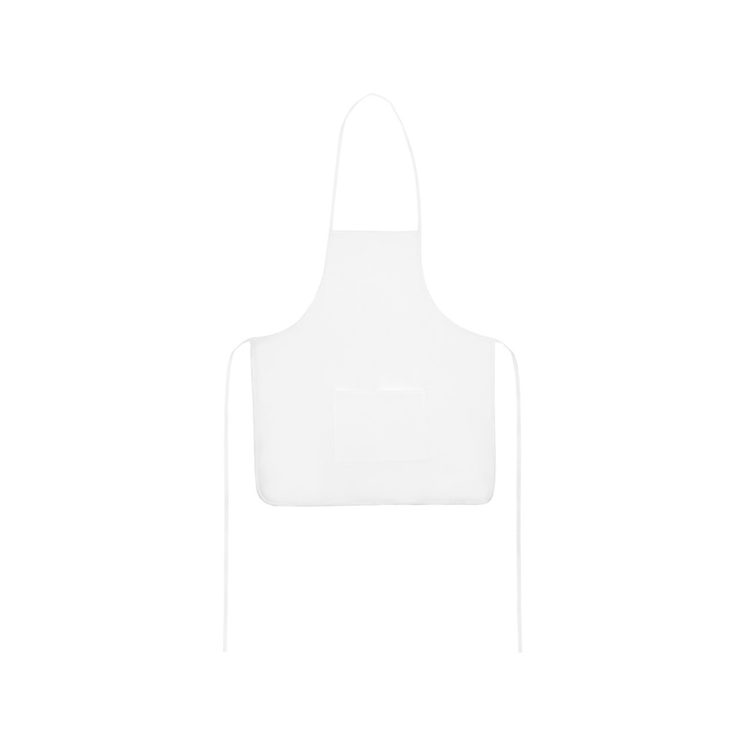 Фартук, белый, плотность 80г/м2