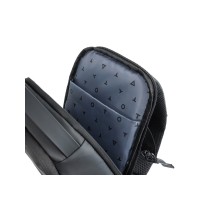 Рюкзак на одно плечо TORBER Xtreme, чёрный, 20 х 8 х 31 см, 5л