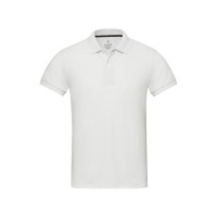 Emerald поло унисекс с коротким рукавом из переработанных материалов Aware™. - Белый