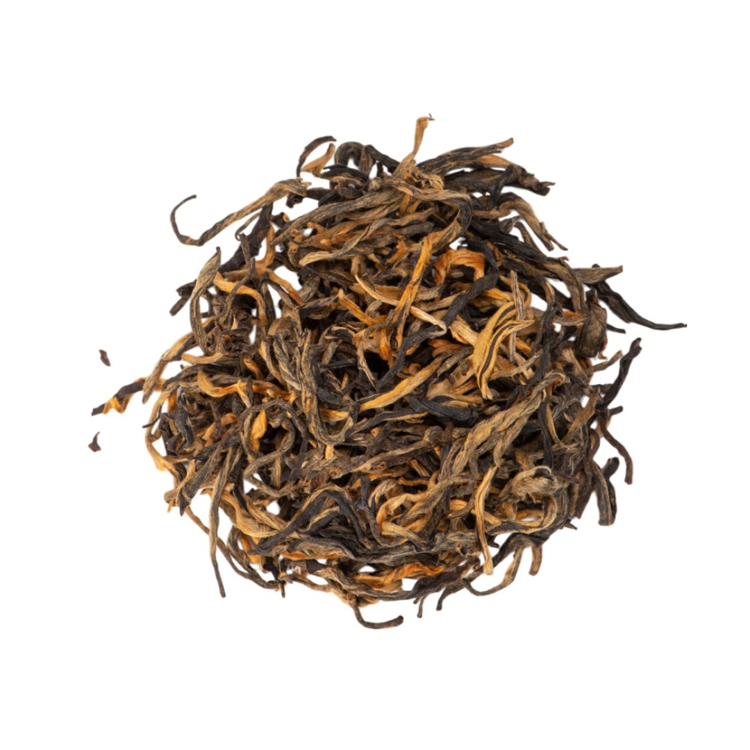 Чай красный, серия "Ceremony", Жянь хун (золотая обезьяна), стеклянная банка