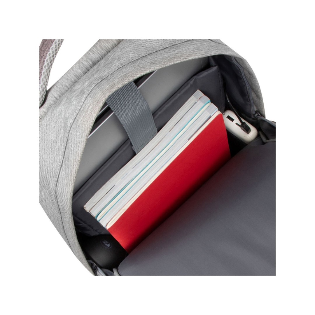 RIVACASE 7562 grey/mocha рюкзак для ноутбука 15.6", серый/кофейный