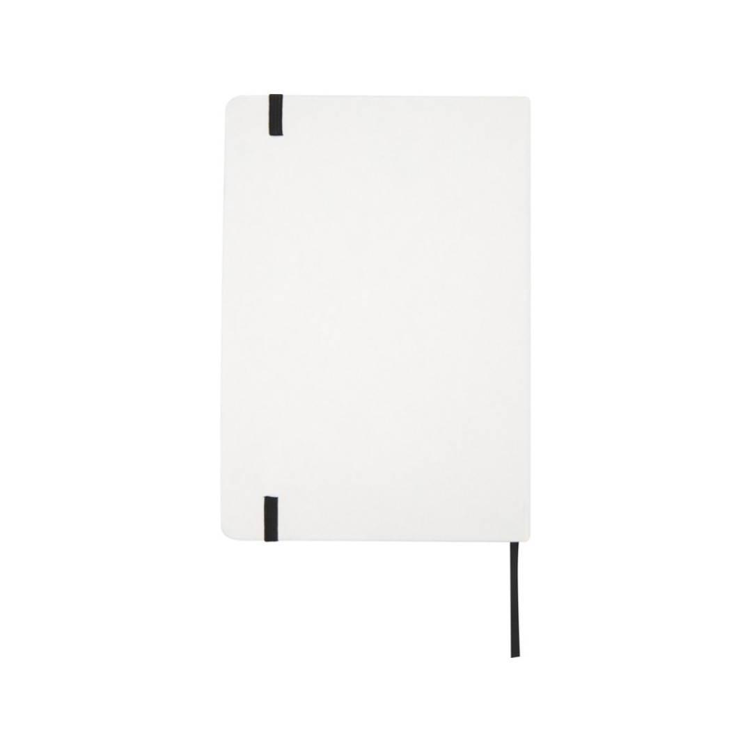 Holm блокнот формата А5 из каменной бумаги с линованными страницами - Белый