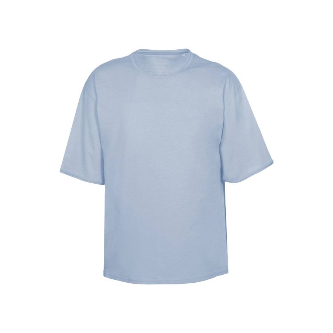 Футболка оверсайз «Liyon» унисекс, небесно-голубой