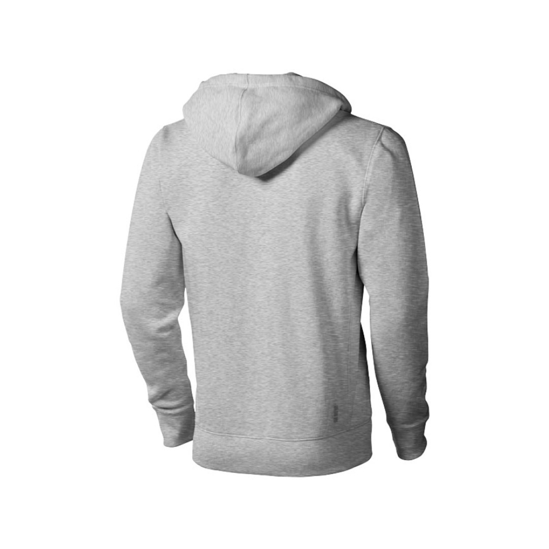 Толстовка «Arora» мужская с капюшоном, серый меланж
