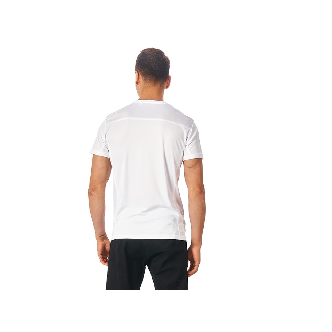 Мужская спортивная футболка Turin из комбинируемых материалов, белый
