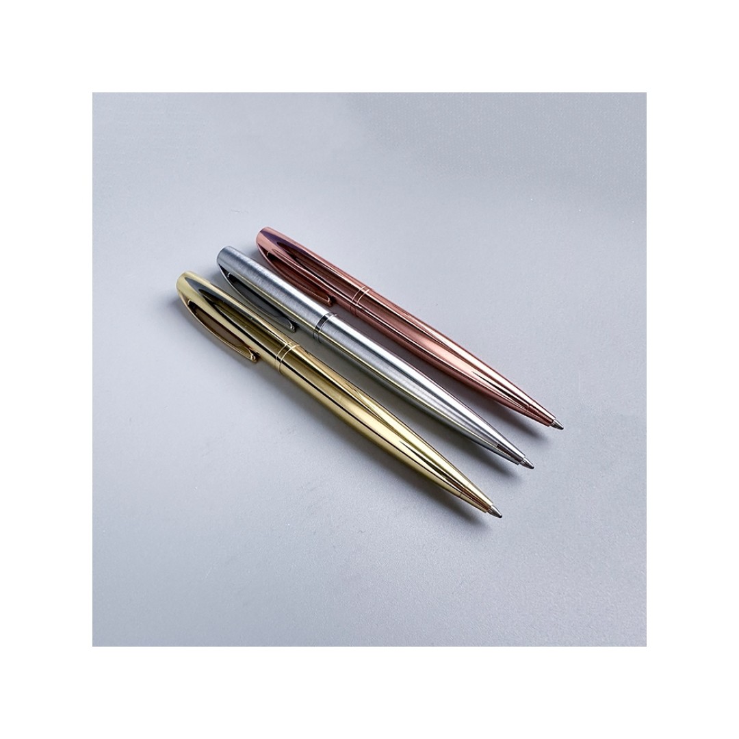 Ручка металлическая шариковая "Sienna", золотистый