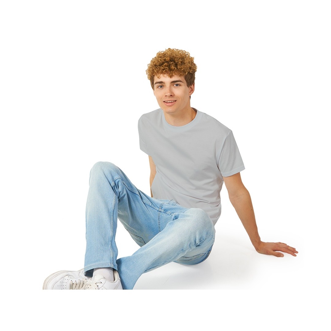 Футболка "Heavy Super Club" мужская, жемчужный