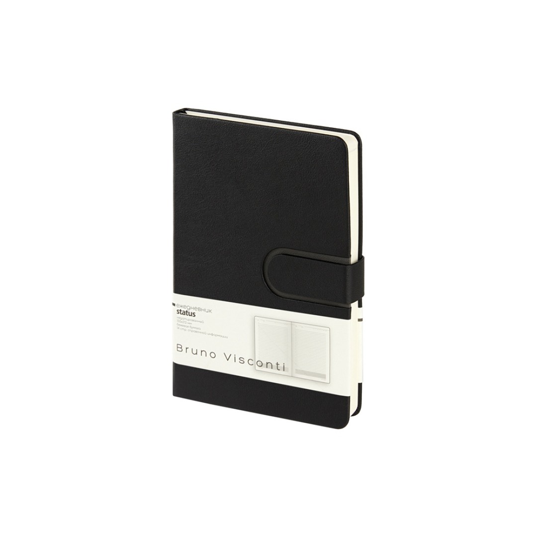 Ежедневник недатированный А5 "Status", черный
