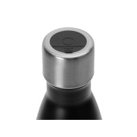 Вакуумная термобутылка с УФ-стерилизацией "Photon", черный, 500 мл