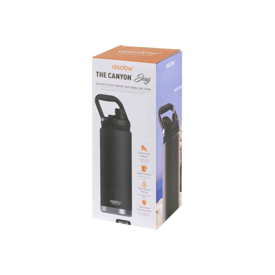 Вакуумный термос «Canyon Jug», черный, 1430 мл