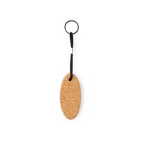 Брелок-поплавок YATE из натуральной пробки, черный