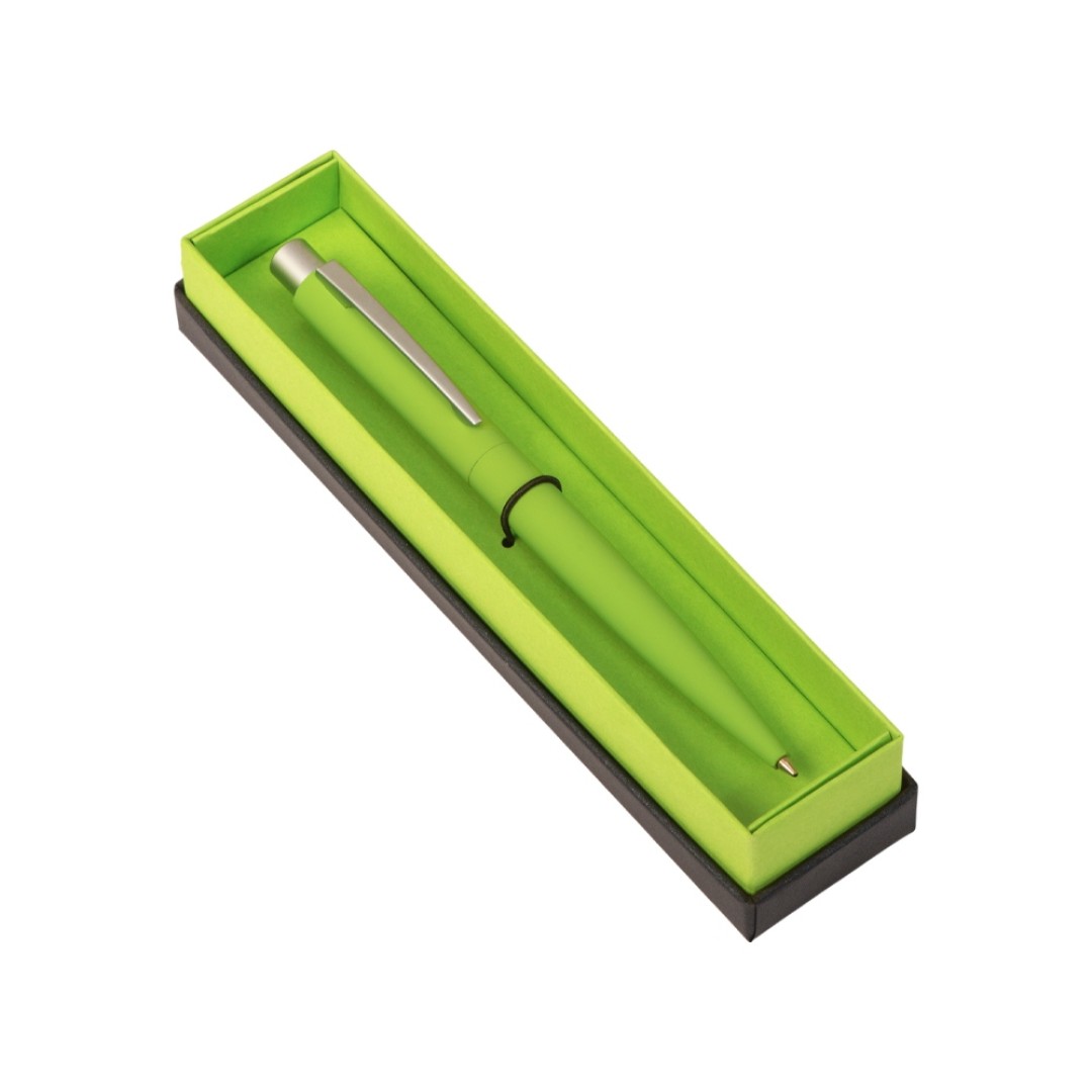 Ручка в футляре "Lumos in Bloom", зеленое яблоко