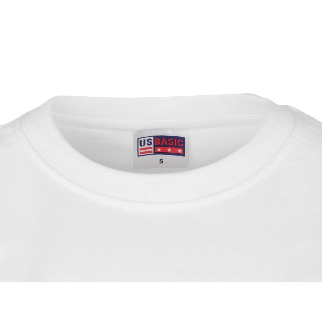 Футболка Club мужская, с боковыми швами, белый