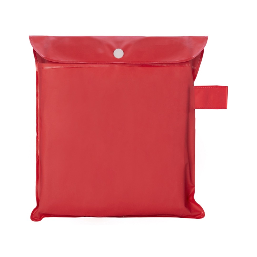 Дождевик "Hawaii" c чехлом детский, красный