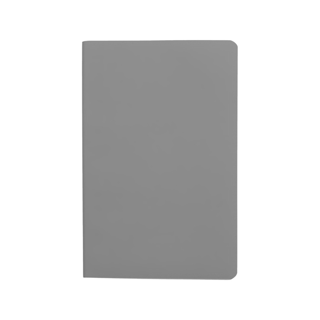 Блокнот А5 "Softy" 13*20,6 см в мягкой обложке, серый (Р)