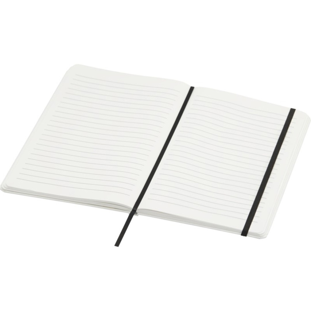 Holm блокнот формата А5 из каменной бумаги с линованными страницами - Белый