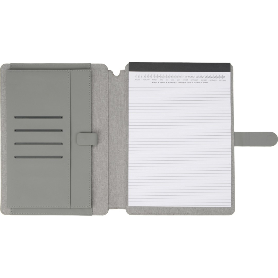 Папка для документов “Kadeo” с блокнотом, светло-серый