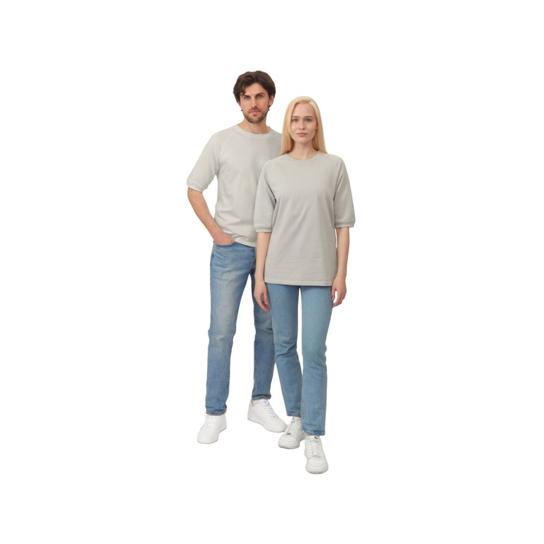 Футболка c рукавом реглан «Warsaw», жемчужный