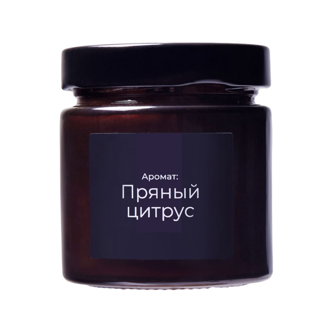 Свеча в стеклянной банке, ароматическая