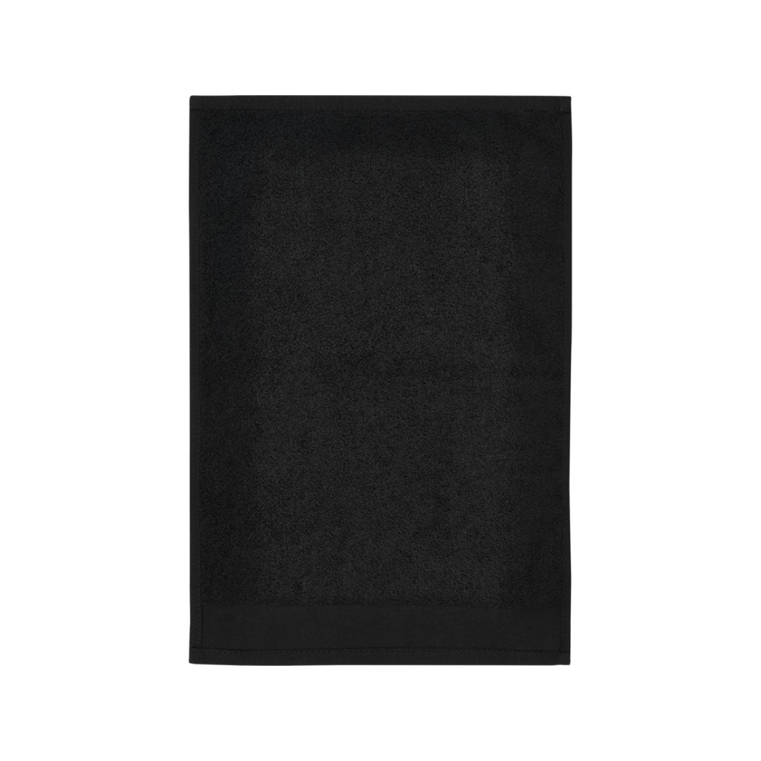 Хлопковое полотенце для ванной Chloe 30x50 см плотностью 550 г/м2, черный