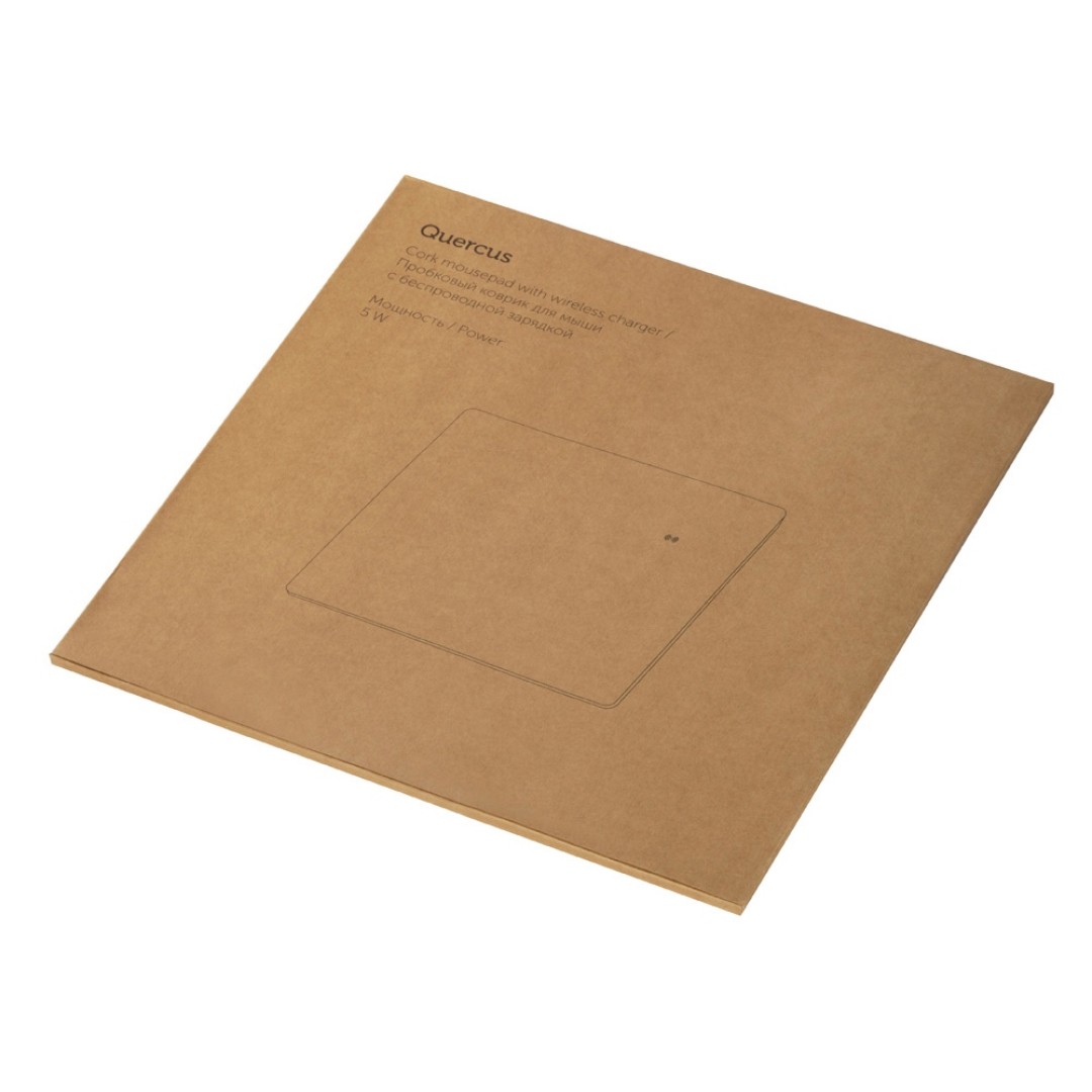 Пробковый коврик для мыши с беспроводной зарядкой «Querсus» (P)