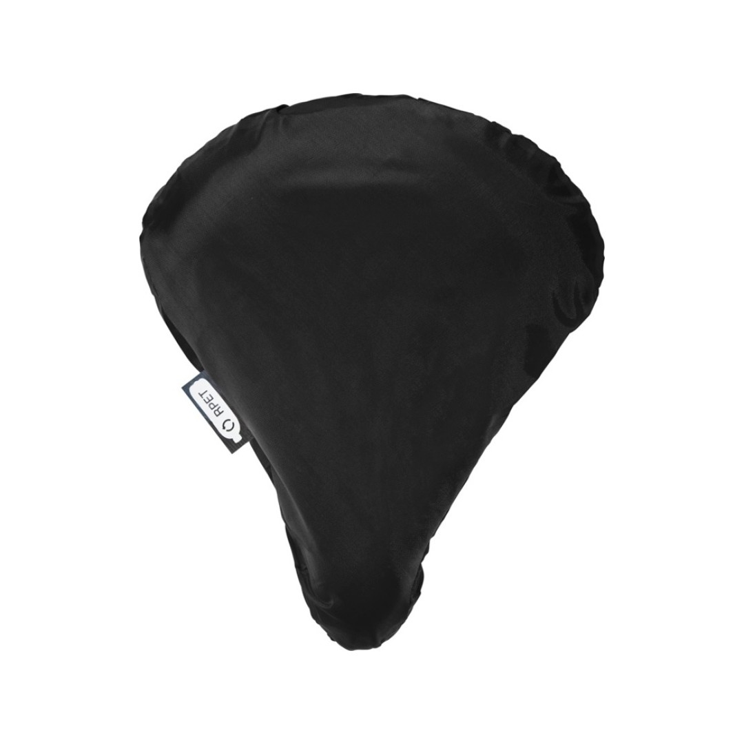 Водонепроницаемый чехол для велосипедного седла из переработанного ПЭТ Jesse, черный