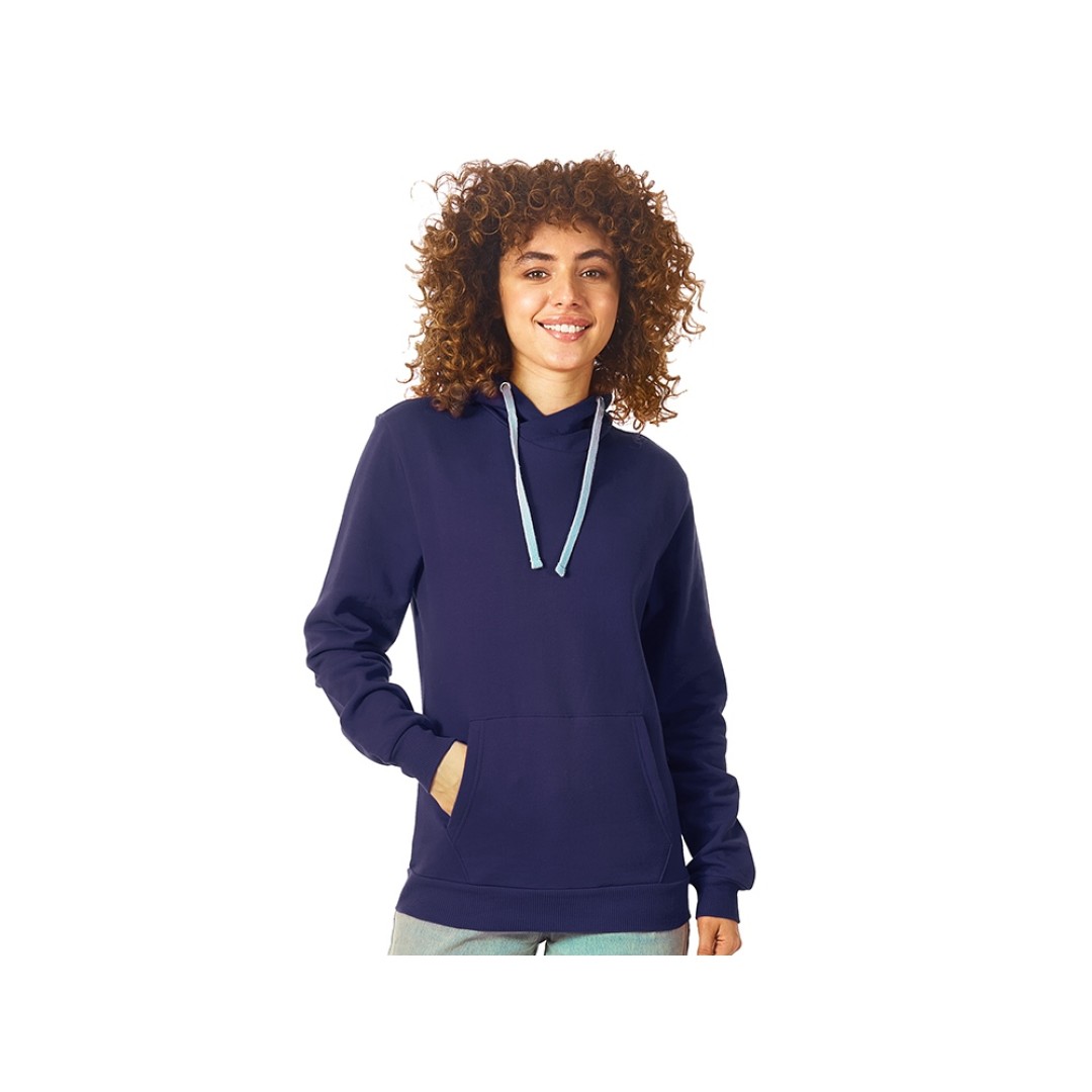 Толстовка унисекс "Stream" с капюшоном, нэви