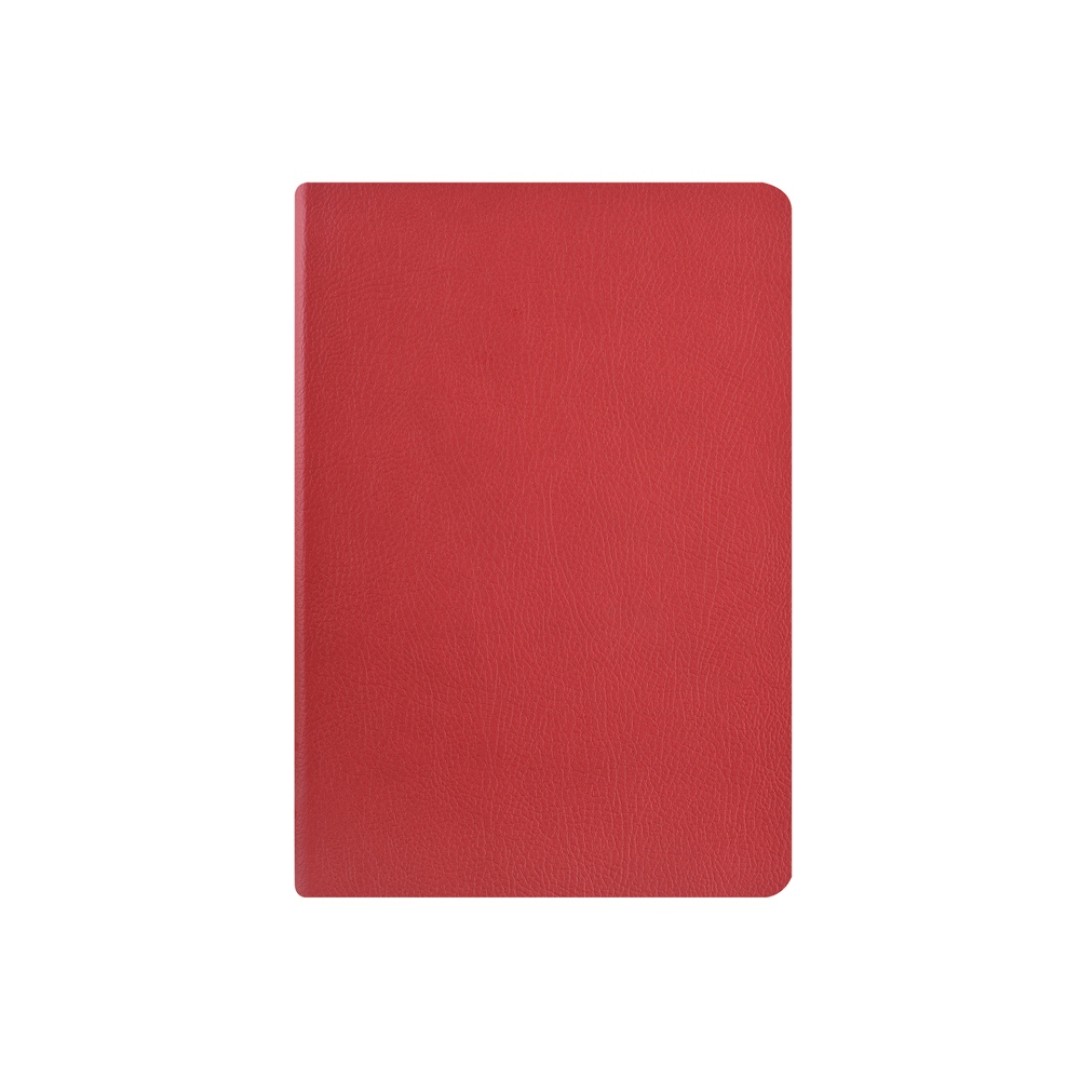 Ежедневник недатированный А5 "Megapolis Nappa Flex", красный