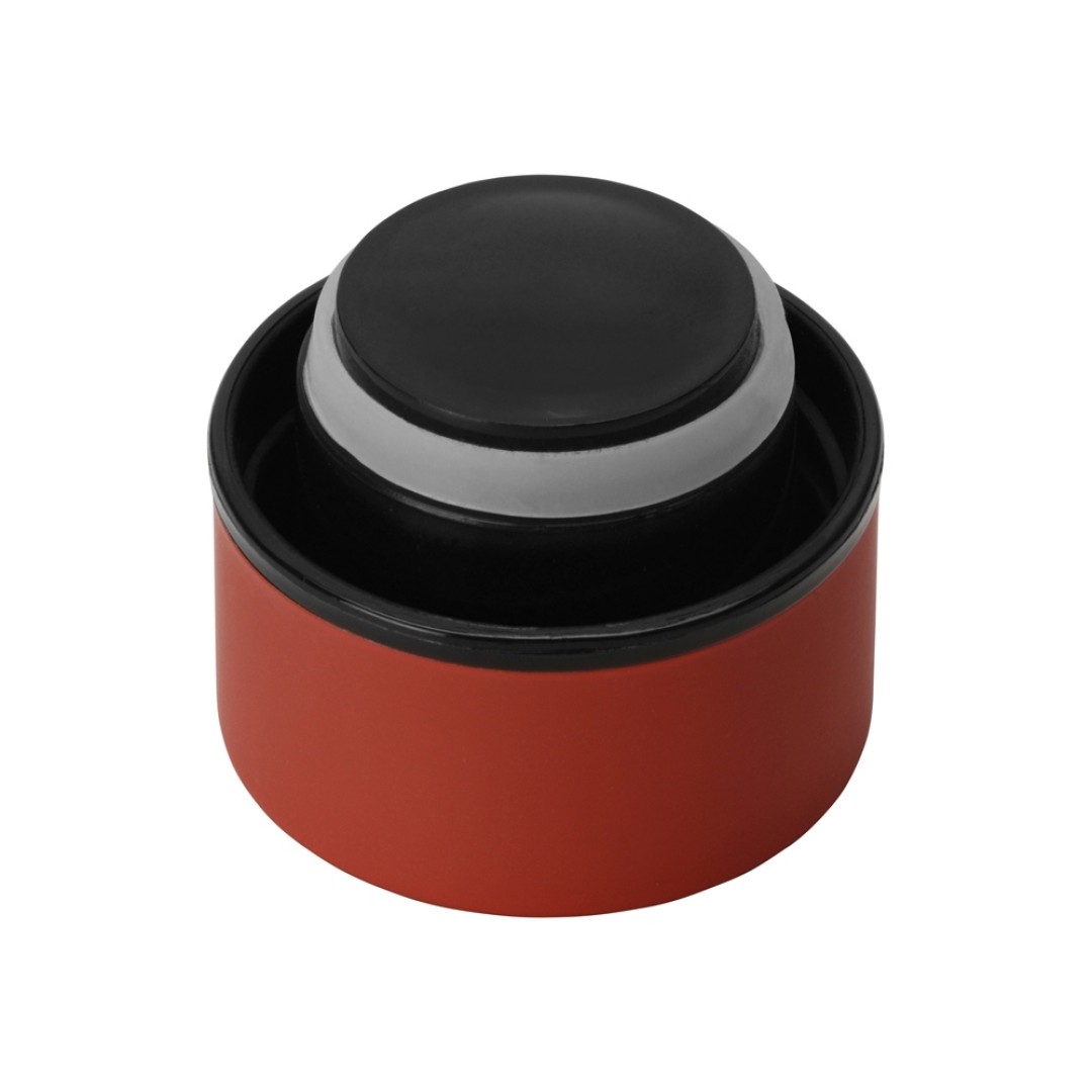 Вакуумная термобутылка "Cask" Waterline, soft touch, 500 мл, красный